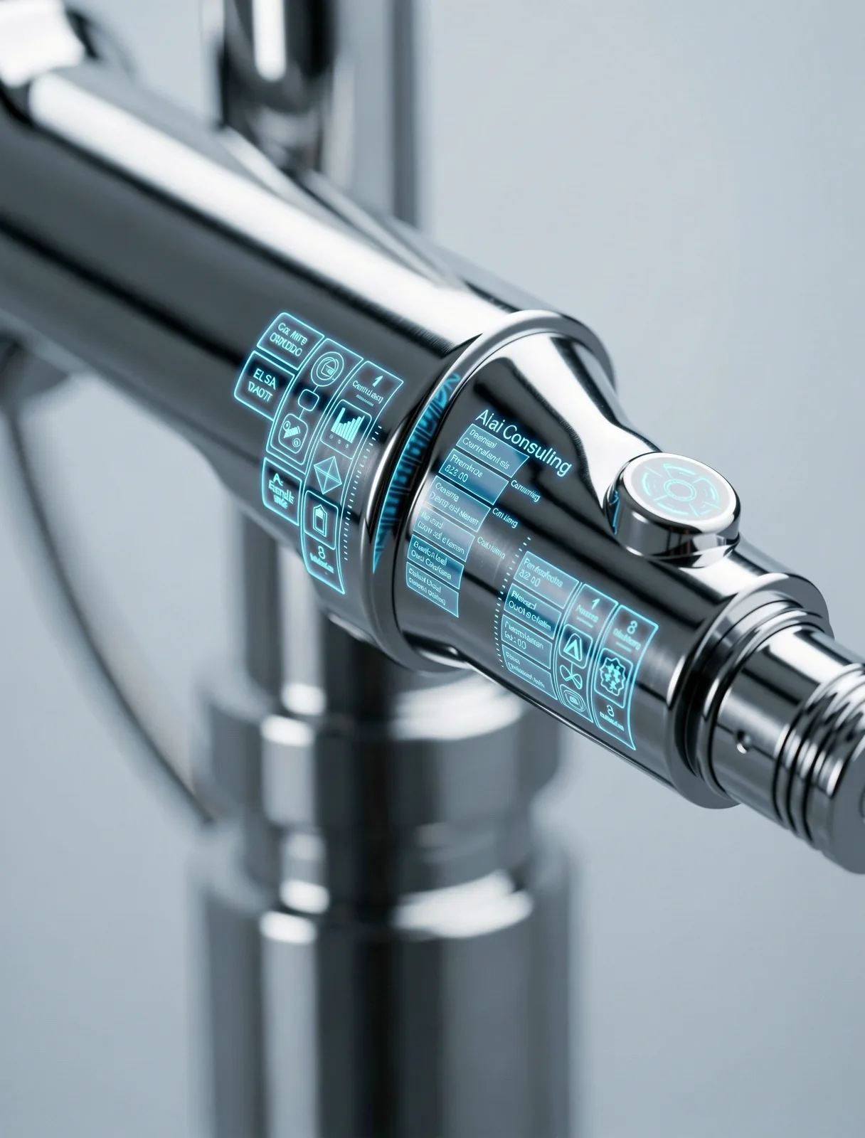 Precision AI surgical instrument close-up